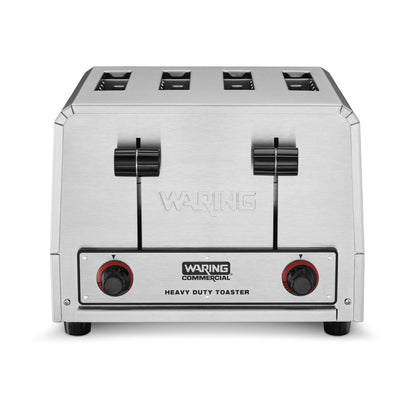 Waring WCT800 4-Slice Heavy-Duty Commercial Toaster, 120V, 19 Amp