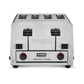 Waring WCT850RC 4-Slice Heavy-Duty Switchable Bagel/Toast Toaster, 120V