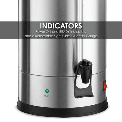 Waring WCU110 Coffee Urn Stainless Steel – 110 Cups