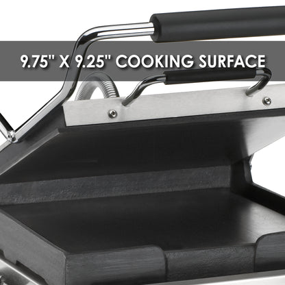 Waring WFG150 Tostato Perfetto® Compact Flat Toasting Grill — 120V (9.75" x 9.25" cooking surface)