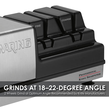 Waring WKS800 Professional Knife Sharpener with 3 Stations, NSF Approved