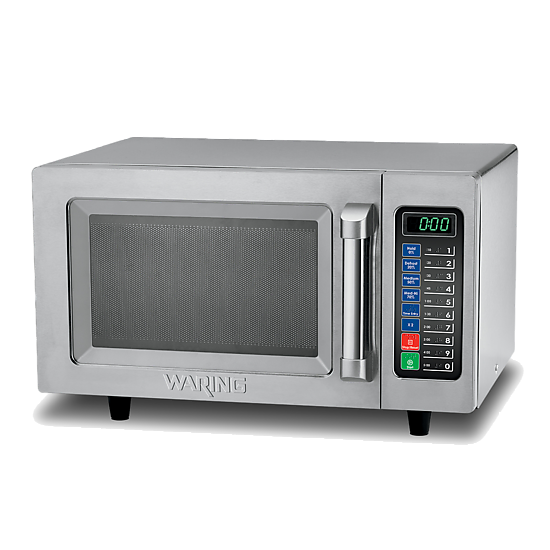 Waring WMO90 Medium-Duty Microwave Oven, .9 Cubic Feet, 120V-1000W