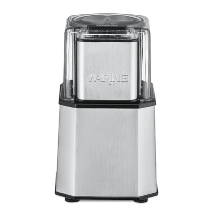 Waring WSG30 1.5-Cup Professional Spice Grinder w/ 3 Stainless Steel Cutter Bowl and Storage Lids