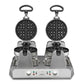 Waring WW250BX2 Double Belgian Waffle Maker with Serviceable Plates — 208V, 2700 Watts, 13 Amps