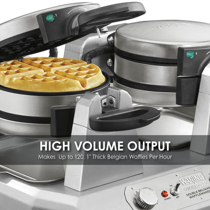 Waring WW300BX Quad Belgian Waffle Maker — 208V, 2800 Watts, 13 Amps