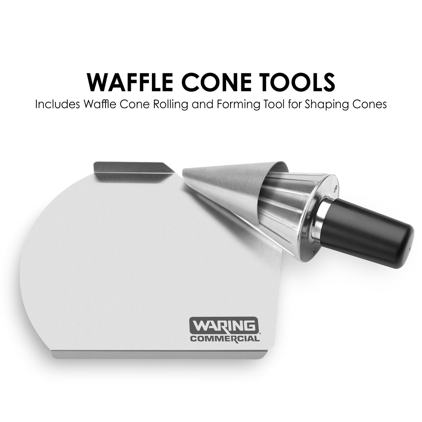 Waring WWCM200 Heavy-Duty Double Vertical Waffle Cone Maker — 120V, 1400 Watts