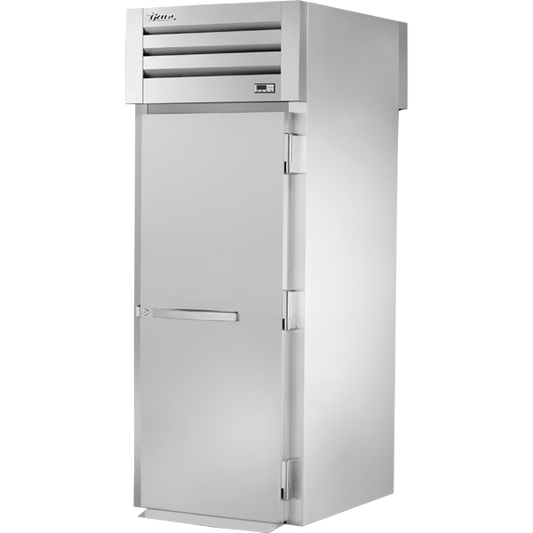 True STG1RRT-1S-1S Roll-Thru Solid Swing Door Refrigerator