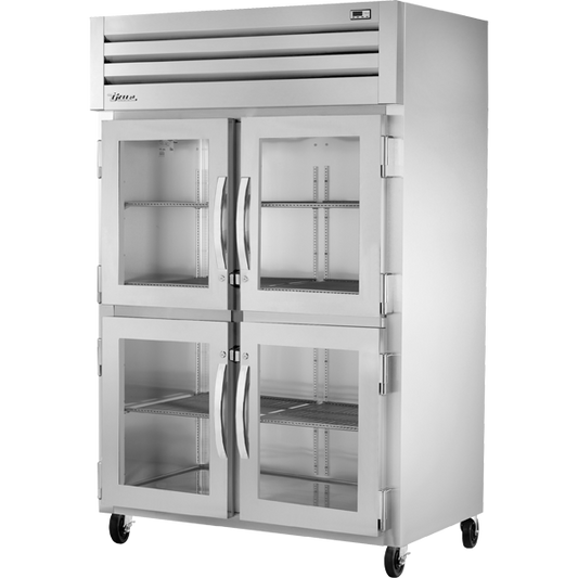 True STA2R-4HG-HC Reach-In Glass Half Swing Door Refrigerator