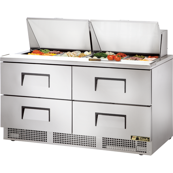 True TFP-64-24M-D-4 Drawered Food Prep Unit