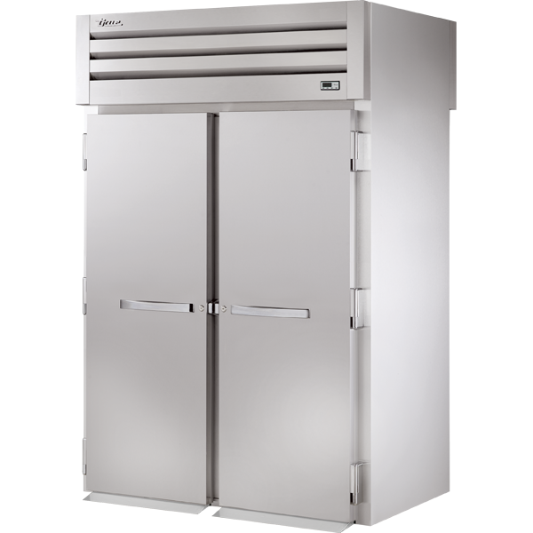 True STR2RRT89-2S-2S Roll-Thru Solid Swing Door 89" High Refrigerator