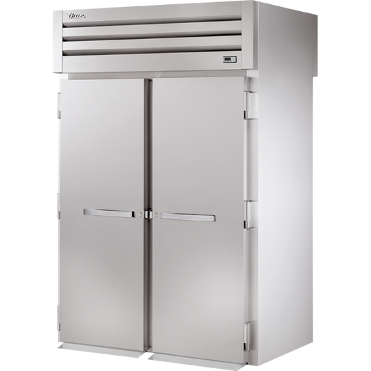 True STR2RRT89-2S-2S Roll-Thru Solid Swing Door 89" High Refrigerator