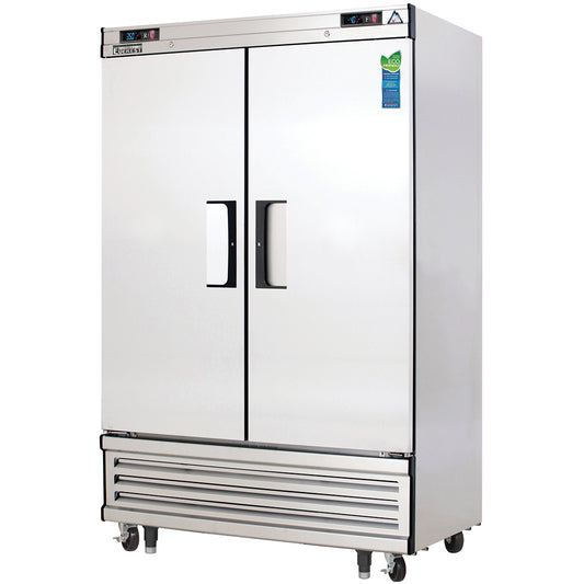 Everest Refrigeration EBSRF2 2 Door (1/2 Ref & 1/2 Fzr) Dual Temp, 49 5/8"