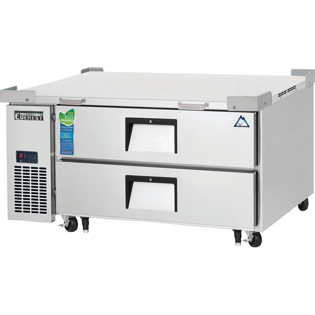 Everest Refrigeration ECB48D2 2 Drawer Chef Bases, 48"