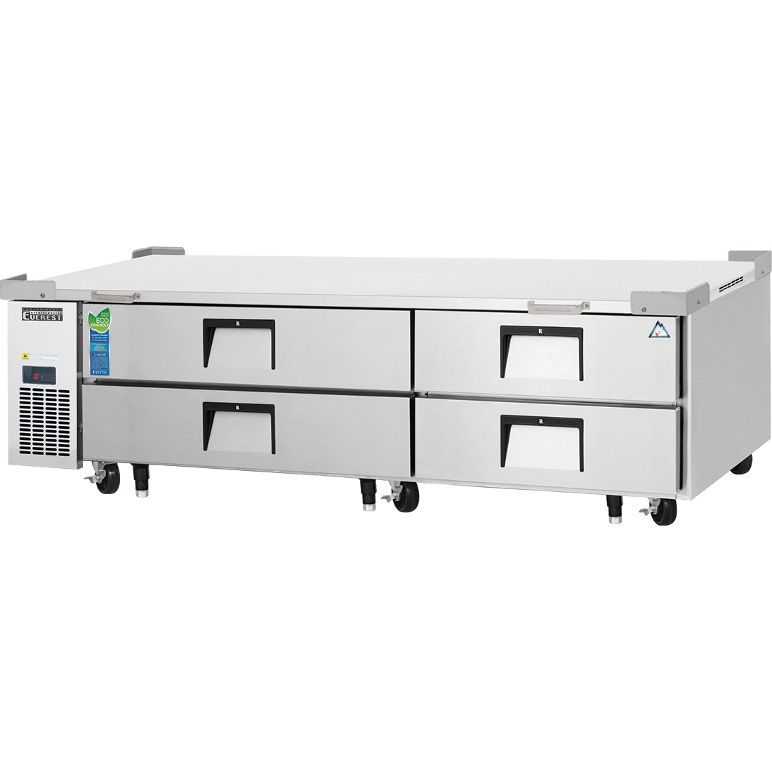 Everest Refrigeration ECB82-84D4 4 Drawer Chef Bases, 84"