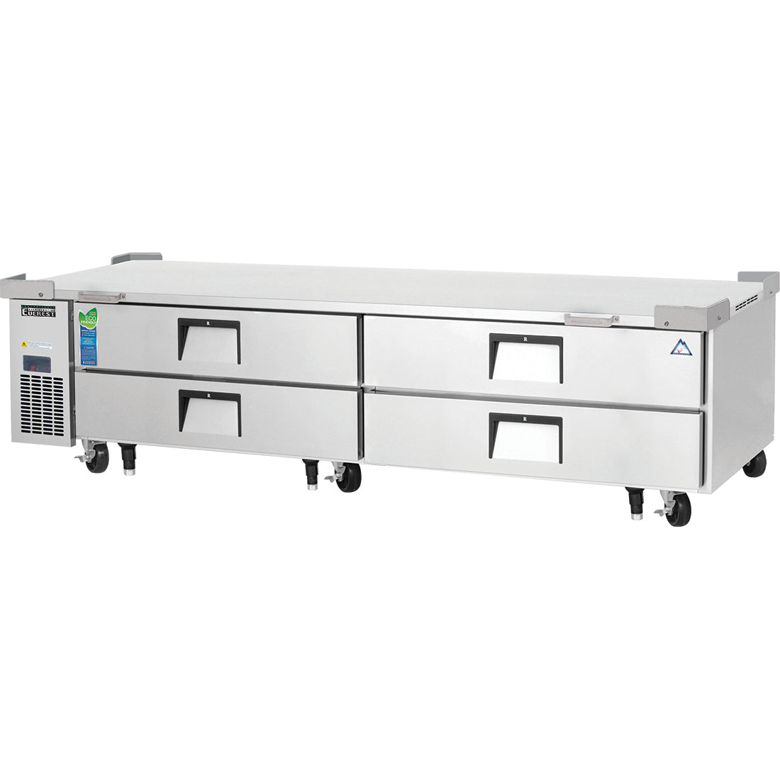 Everest Refrigeration ECB96D4 4 Drawer Chef Bases, 96"