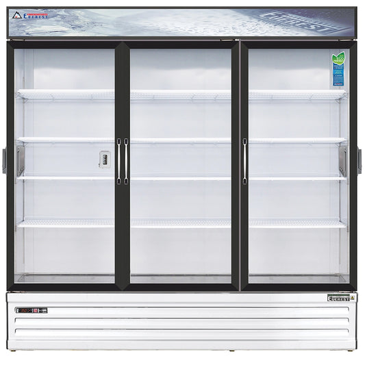 Everest Refrigeration 3 EMSGR69C Door Chromatography Refrigerator (Swing Door), 69 cu ft