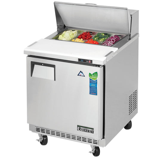 Everest Refrigeration EPBNR1 1 Door Sandwich Prep Table, 27 1/2"