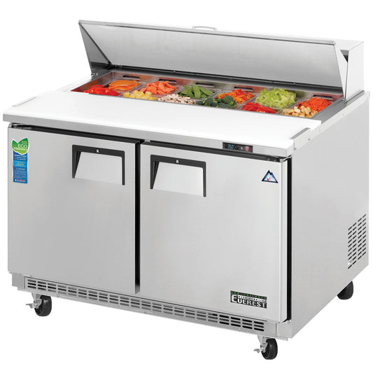 Everest Refrigeration EPBNR2 2 Door Sandwich Prep Table, 47 1/2"