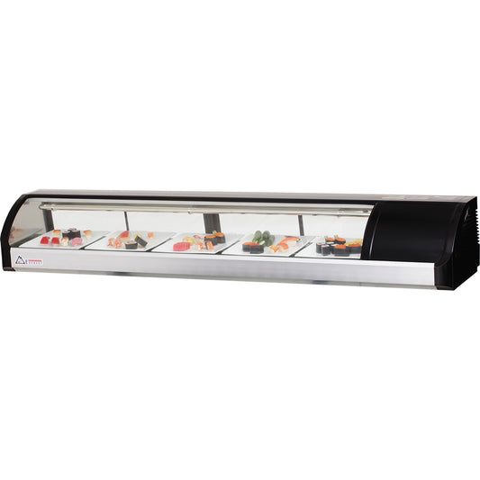 Everest Refrigeration ESC71R 6ft Self Contained Countertop Refrigerated Display Case - Right Comp Mount