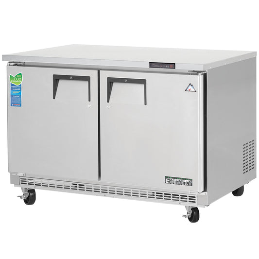 Everest Refrigeration ETBF2 2 Door Undercounter Freezer, 48 1/2"