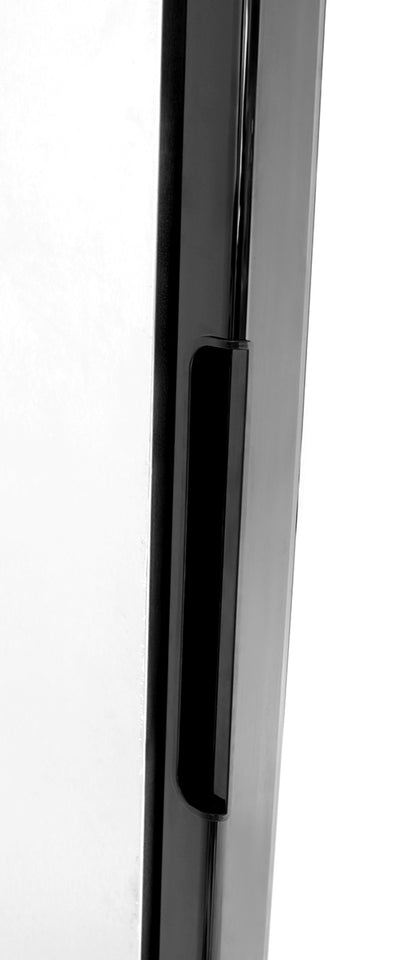 Atosa MCF8705GR Bottom Mount (1) Glass Door Refrigerator S/S In/Out Dimensions: 27 W * 31-7/10 D * 83-1/10 H