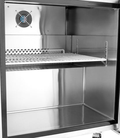 Atosa MGF8401GR 27'' Undercounter-Refrigerator Right Hinged Dimensions: 27-1/2 W *30 D * 34-1/5 H