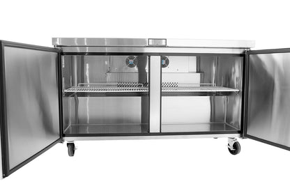 Atosa MGF8407GR 60'' Undercounter Freezer