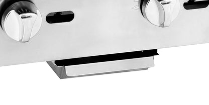 Atosa ATTG-24* HD 24'' Thermo-Griddle with Total 50,000 B.T.U. (with 1" Griddle Plate)