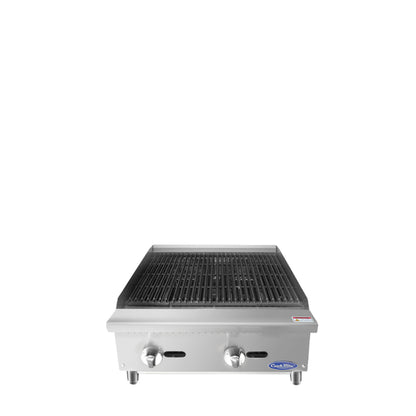 Atosa ATRC-24* HD 24'' Radiant Broiler with Total 70,000 B.T.U