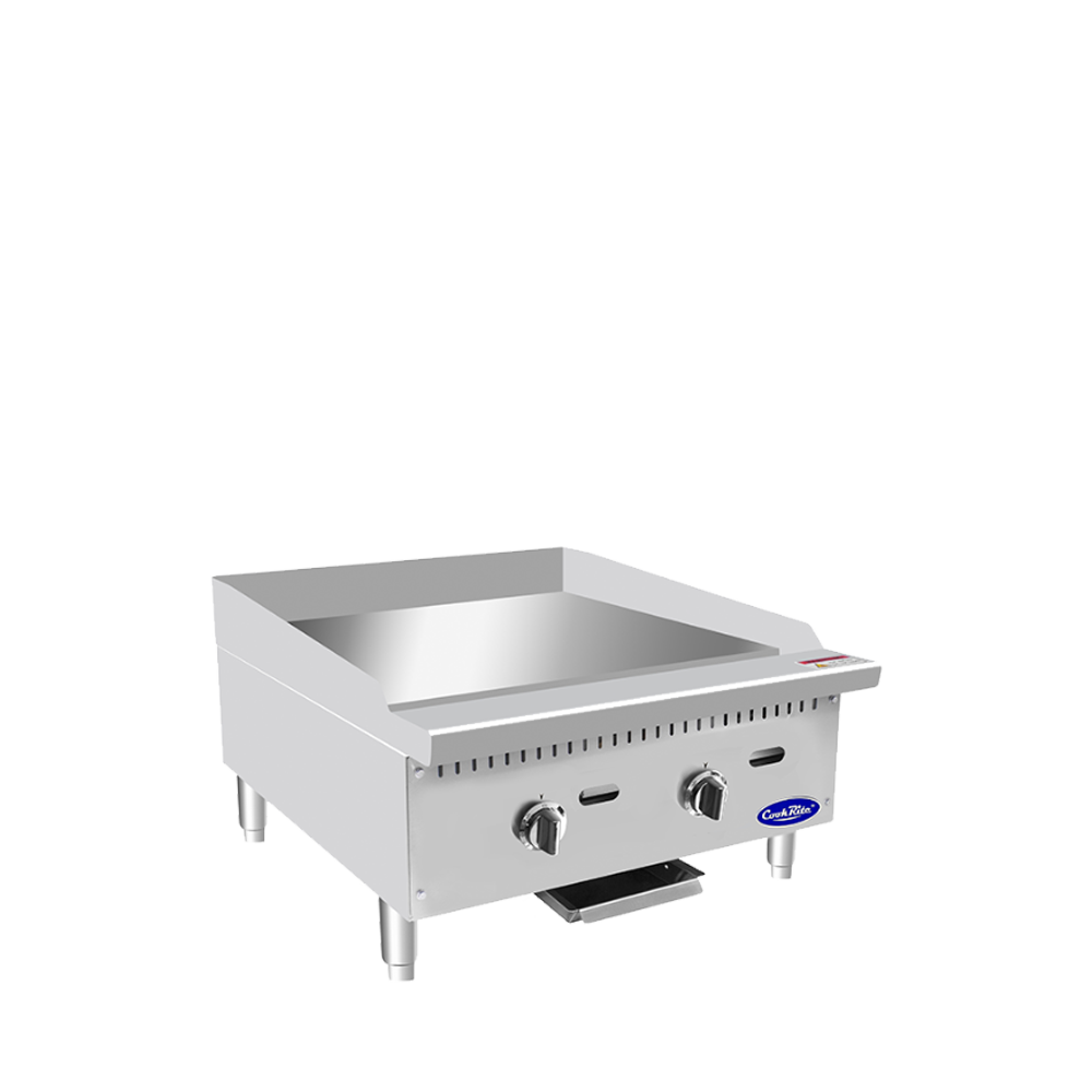 Atosa ATTG-24* HD 24'' Thermo-Griddle with Total 50,000 B.T.U. (with 1" Griddle Plate)