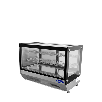 Atosa CRDS-56 Countertop Refrigerated Display Square, 5.6 Cu Ft