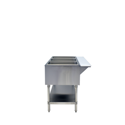 Atosa CSTEA-3C Electric Hot Food Table, 3 Wells 500W/well, 1500W/120V (Water Pans Included)