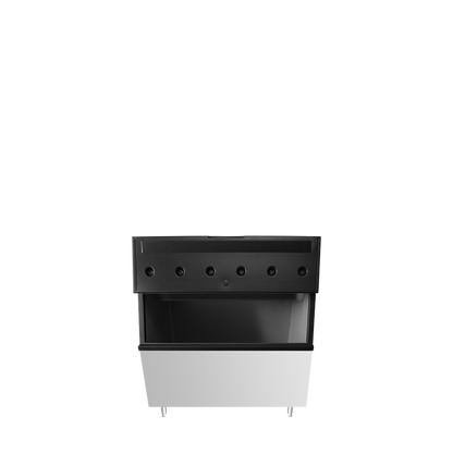 Atosa CYR700P (Ice Bin) Ice Bin with 700 lb. storage capacity (for YR450 & YR800 Ice Makers) - Adapter Kit Included