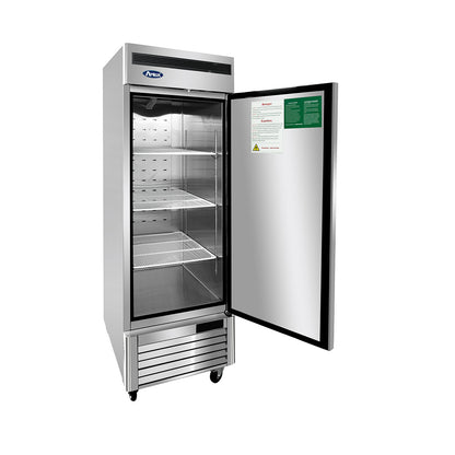 Atosa MBF8505GRL Bottom Mount (1) Door Refrigerator Left Hinged Dimensions: 27 W * 31-7/10 D * 83-1/10 H