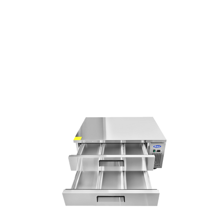 Atosa MGF8450GR 48'' Chef Base Dimensions: 48-2/5 W * 32-1/8 D * 26-3/5 H