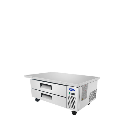 Atosa MGF8452GR 60'' Extended Top Chef Base with 52'' Cabinet Dimensions: 60-1/2 W * 32-1/8 D * 26-3/5 H