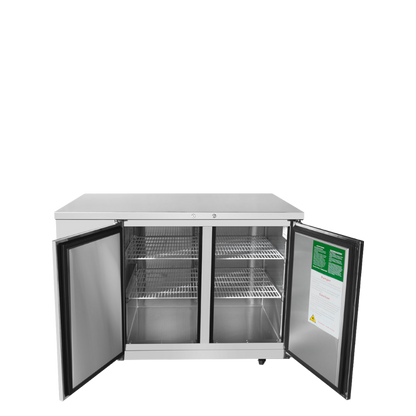 Atosa SBB48GRAUS1 48" Back Bar Cooler Shallow Depth (S/S Exterior) Dimension: 48 W * 24-1/2 D * 40-1/10 H