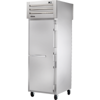 True STA1FPT-1S-1S Pass-Thru Solid Front/Solid Rear Swing Doors Freezer