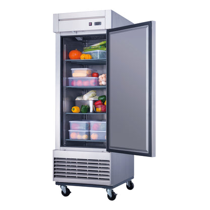 Dukers D28R Single Door Commercial Refrigerator in Stainless Steel