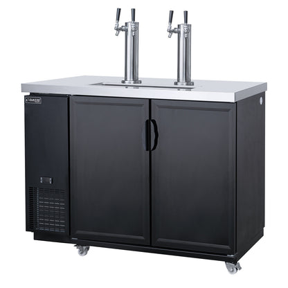 Dukers DKB60-M2 Dual Tap Kegerator